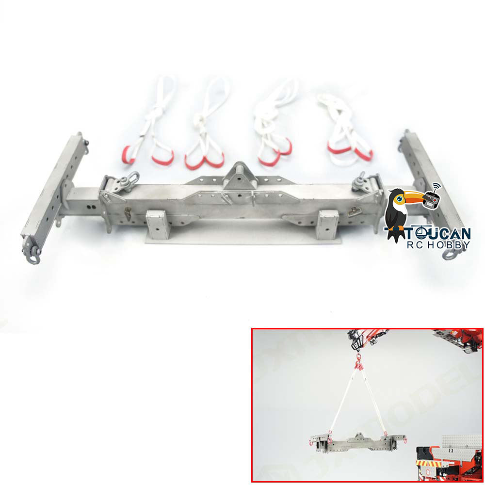 TOUCAN RC HOBBY JXModel Metal Operation Cage Fork Telescopic Spreader Cargo Bucket for 1/14 RC Hydraulic Crane Truck F1650 F1650-TD DIY Parts for Enthusiast