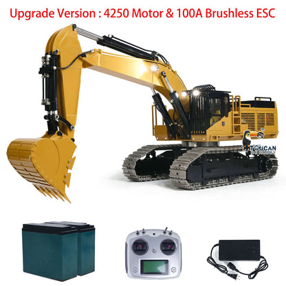 TOUCAN RC HOBBY Pre-order 385CF 1/8 Hydraulic RC Excavator Metal Giant Remote Control Construction Vehicle Ready to Run Painted Assembled ESC Servo Motor