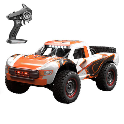 TOUCAN RC HOBBY JJRC 1/14 2.4G RC High Speed Off Road Vehicle 70KM/H Wireless Control 4WD Car Q130B Brushless Motor Servo Battery LED Lights RTR