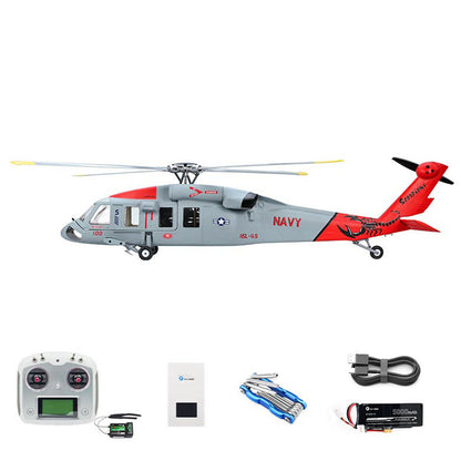 TOUCAN RC HOBBY RC Helicopter FLYWING MH 60R Seahawk 3Speed Radio Control Aircraft MH60R ATT Mode Brushless Motor for Beginner Advanced Player