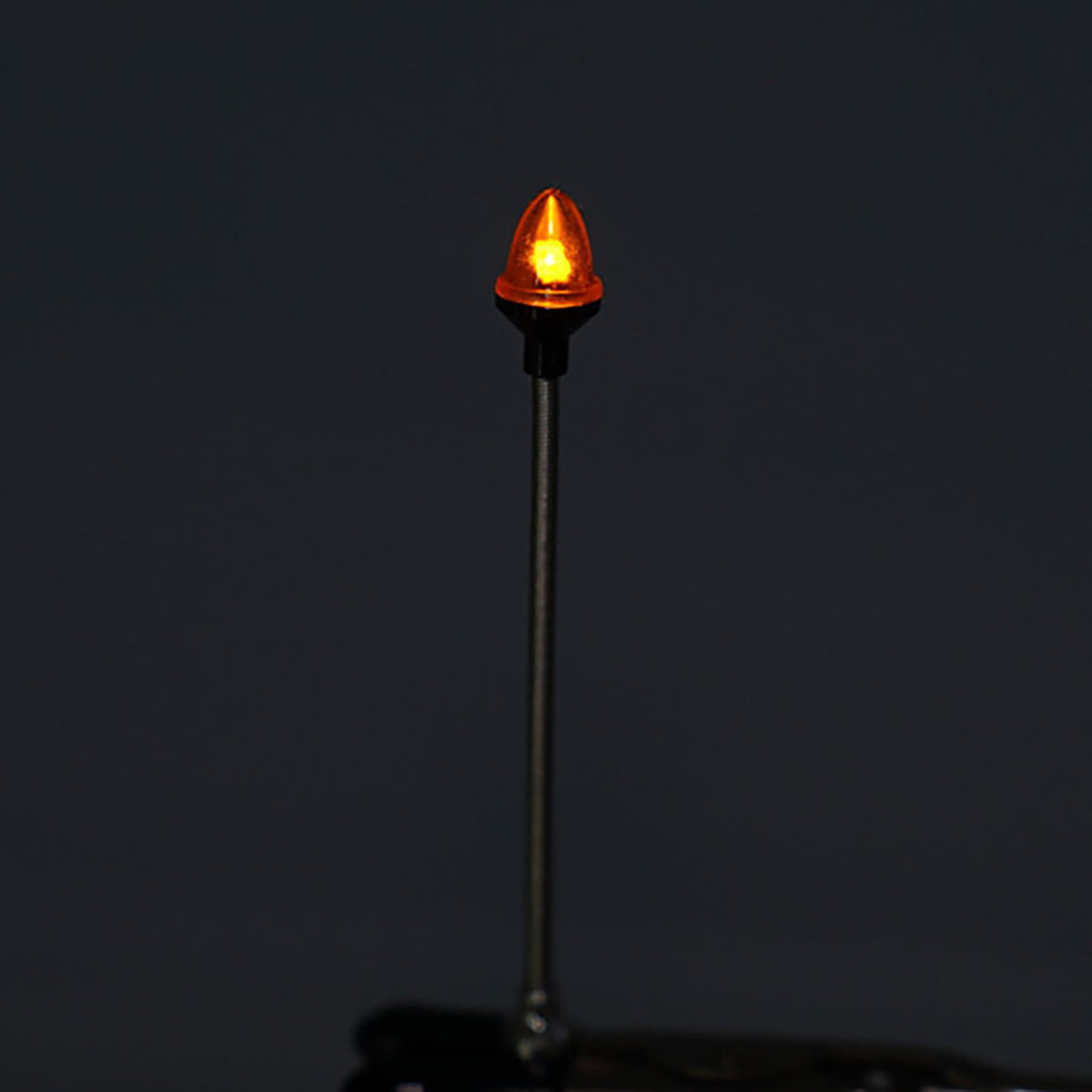 TOUCAN RC HOBBY 1 Paar LED-Kunststoff-Markierungsleuchten Seitenwarnleuchte 2,2V-3V für DIY 1/14 RC Traktor LKW Modell Bulldozer Kipper Autoteile