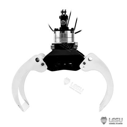 TOUCAN RC HOBBY LESU Metal Wood Clamp A0056/Clamshell Bucket A0062 for 1/14 RC Hydraulic Crane Truck DIY Model for Scale Model Enthusiast Indoor