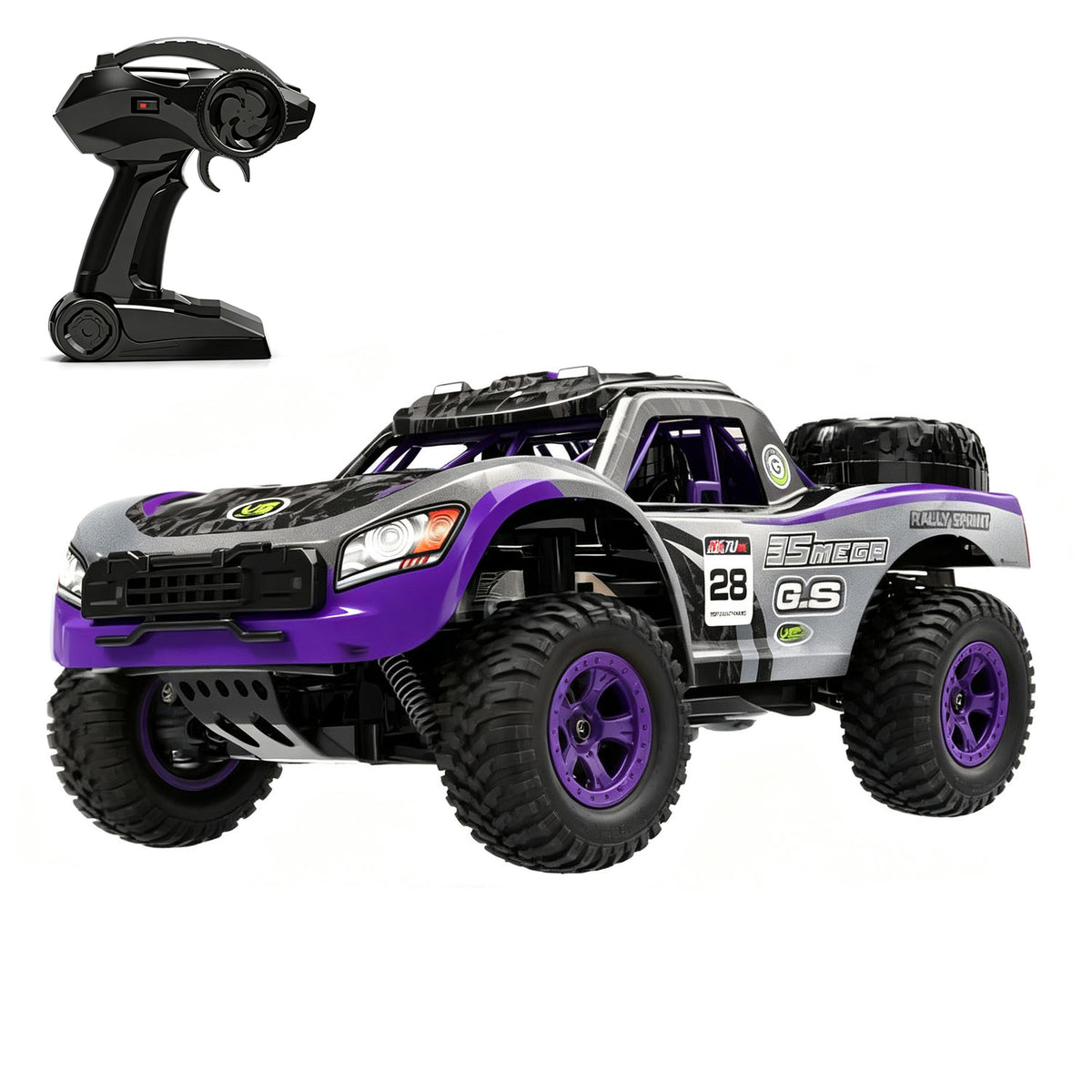 TOUCAN RC HOBBY JJRC 1/10 Allradantrieb 2,4 GHz ferngesteuertes Offroad-Fahrzeug RC-Automodell fahrbereit mit Akku, Kabel, Motor, ESC und Servo