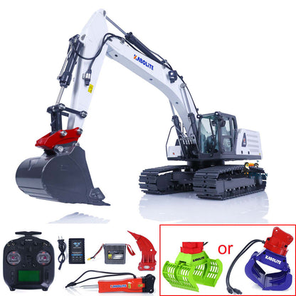 TOUCAN RC HOBBY US Stock Kabolite K961 100S 1/18 Scale RC Hydraulic Excavator HUINA Upgraded Version K336GC Digger Construction Vehicle Truck Model Light System