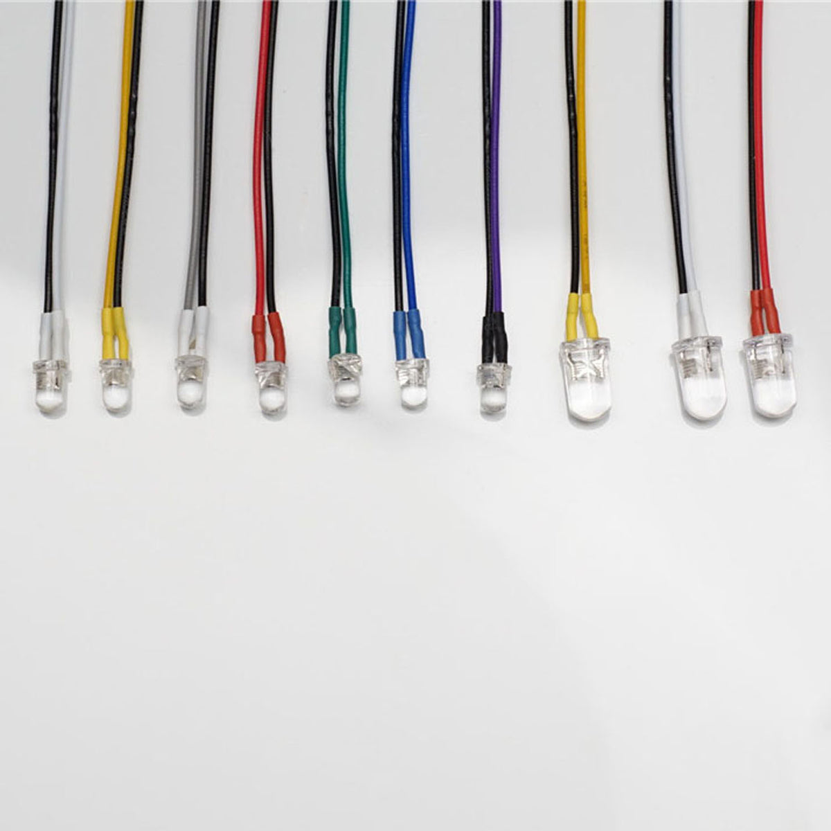 TOUCAN RC HOBBY Plastic LED Light Bead 2.3V-3V 5mm Engineering Lamp for DIY 1:14 RC Tractor Truck Model Crawler Off Road Car Parts