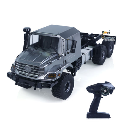 TOUCAN RC HOBBY JDModel 218 1/14 6*6 Plastic RC Tractor Truck Kit/PNP 2-Speed Transmission Hobbywing Brushed ESC Motor Differential Lock DIY Model for Enthusiasts