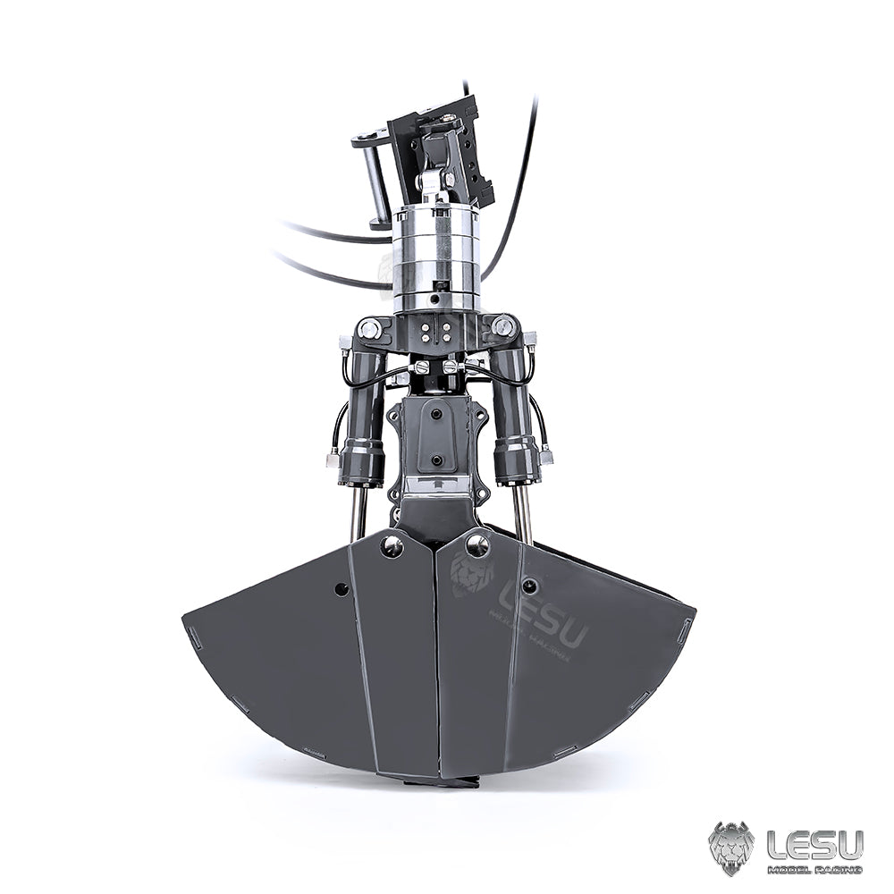TOUCAN RC HOBBY Metal Clamshell Bucket for 1/14 RC Hydraulic Excavator Digger Model DIY Accessories LESU ET35 B0006 AC360 ET30H R945 SK500 374F