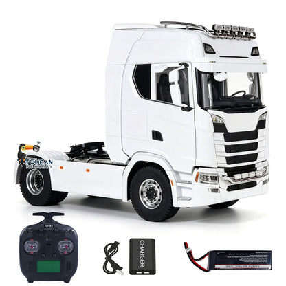 TOUCAN RC HOBBY MODO 770S 1/14 4x4 Metal RC Tractor 2Speed Gearbox Differential Locks RC Lorry Car ST8 Radio Lights Sounds Battery Charger RTR Model