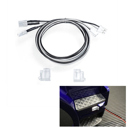 TOUCAN RC HOBBY Foot Pedal Light Plastic 3V LED Turn Lamp for DIY 1:14 Remote Control Tractor Truck R620 R470 Model Car Accessorie Upgrade