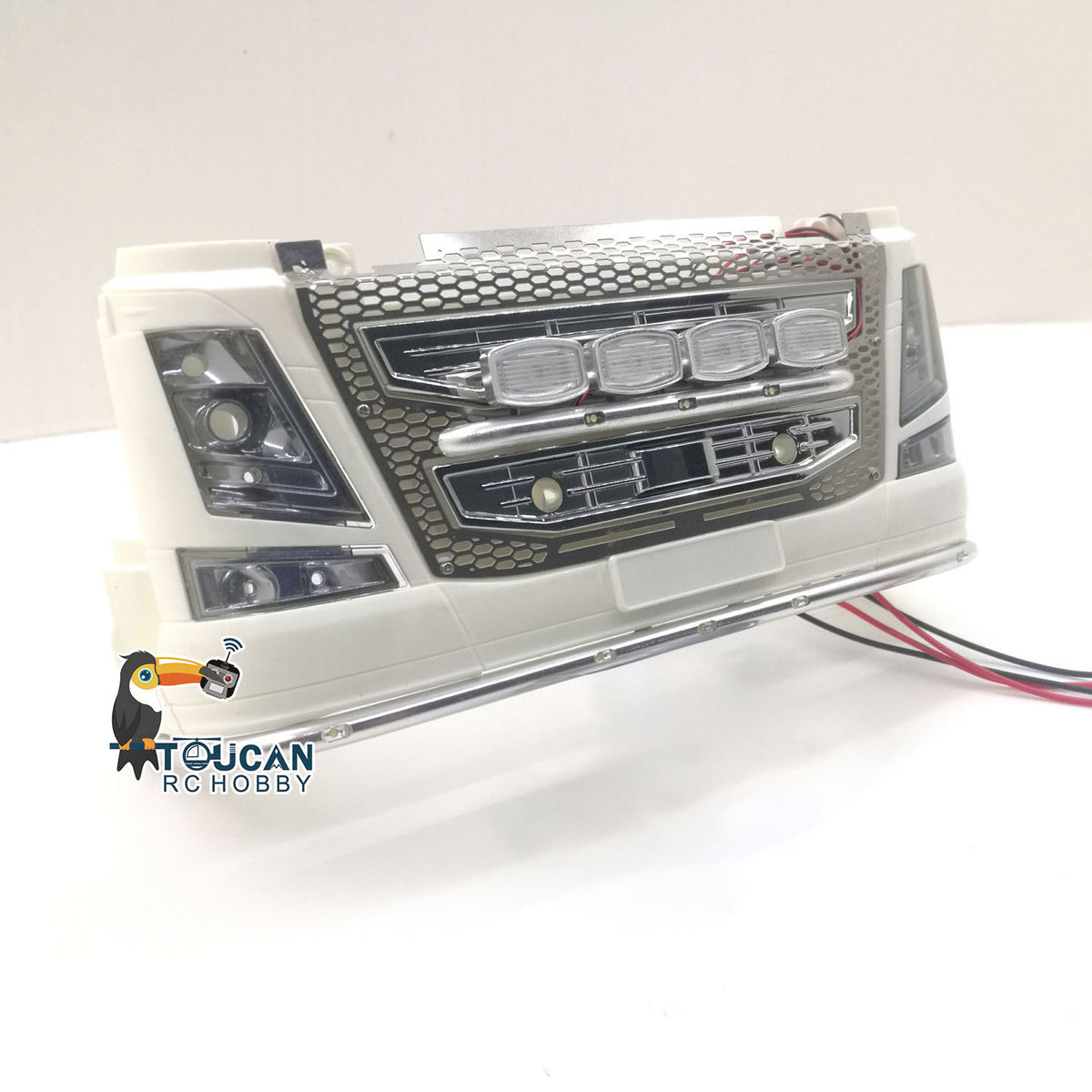 TOUCAN RC HOBBY Degree Front Light LED Headlamp for 1/14 RC Truck Radio Control Tractor Car DIY Parts 56360 56323 Accessories Decorations