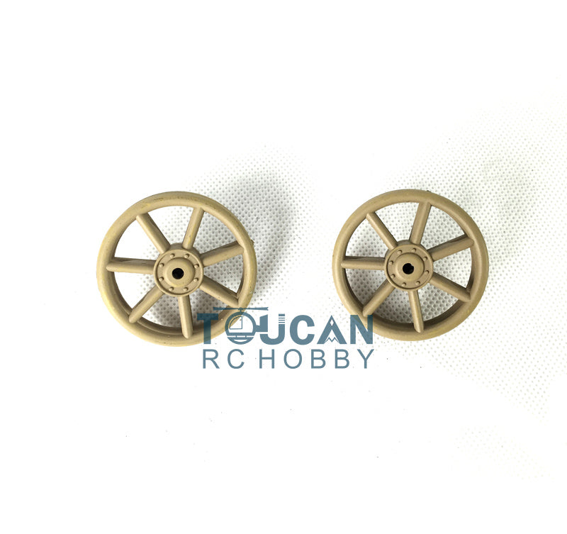 TOUCAN RC HOBBY Heng Long Plastic Sprockets Road Wheels Idlers Accessories Pack Decal Assembled Chassis For HL 1/16 3858 RC Tank Vehicle DIY Model