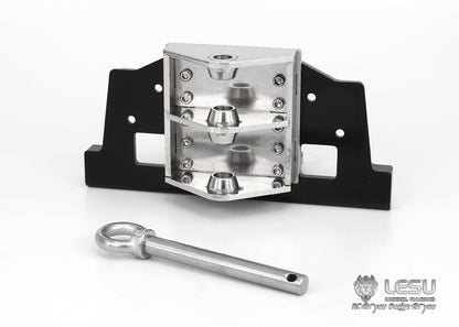 TOUCAN RC HOBBY LESU 1/14 Metal Front Insurance Cover Stand Hook Winch Coupler Car Shell Cab Protection for TAMIIYA RC Tractor Truck