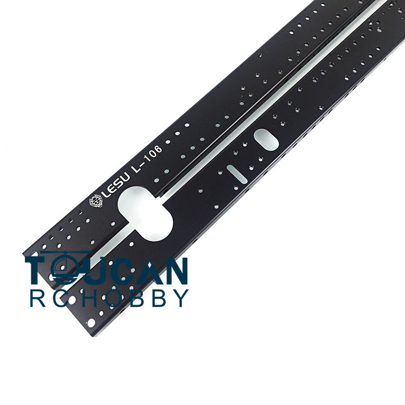 TOUCAN RC HOBBY LESU Metal Chassis Rail for 1/14 RC 8*8 Truck Car 1851 3363 Heavy Tractor DIY Model Radio Controlled Lorry