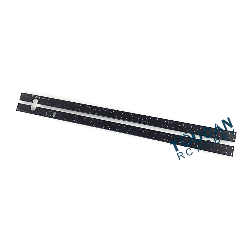 TOUCAN RC HOBBY LESU Metal Chassis Rail for 1/14 RC 8*8 Truck Car 1851 3363 Heavy Tractor DIY Model Radio Controlled Lorry