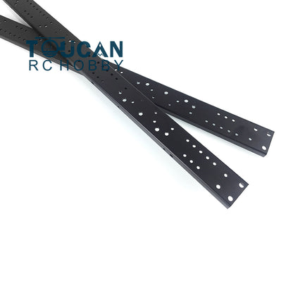 TOUCAN RC HOBBY LESU Metal Chassis Rail for 1/14 RC 8*8 Truck Car 1851 3363 Heavy Tractor DIY Model Radio Controlled Lorry