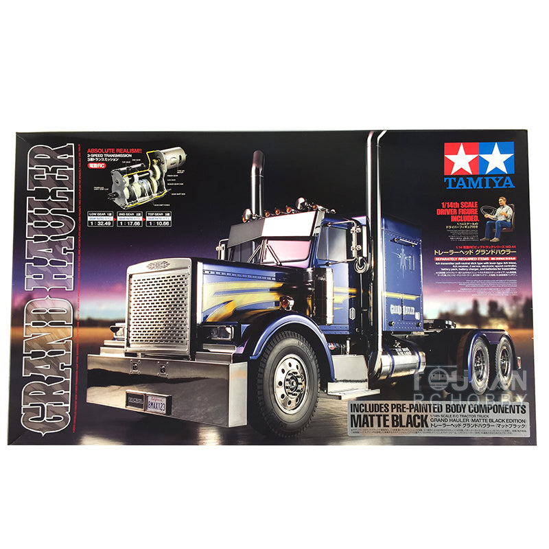 TOUCAN RC HOBBY 1/14 6x4 56356 Painted RC Tractor Truck Electric Model Car Remote Control Trailer KIT 540 Motor KIT DIY Parts