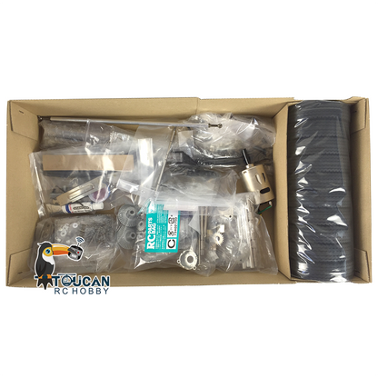 TOUCAN RC HOBBY 1/14 6x4 56356 Painted RC Tractor Truck Electric Model Car Remote Control Trailer KIT 540 Motor KIT DIY Parts