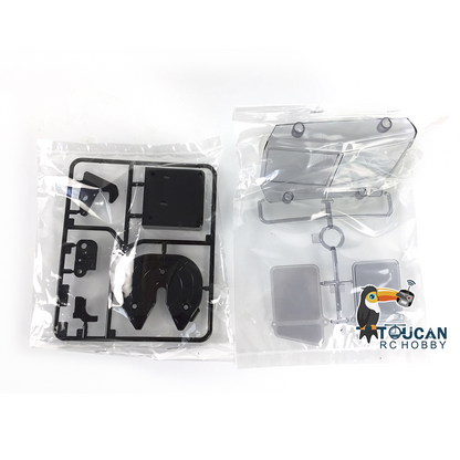 TOUCAN RC HOBBY 1/14 6x4 56356 Painted RC Tractor Truck Electric Model Car Remote Control Trailer KIT 540 Motor KIT DIY Parts