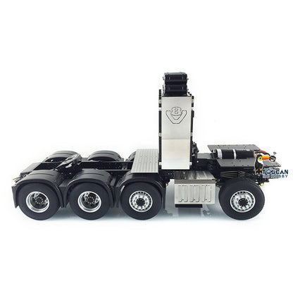 TOUCAN RC HOBBY LESU 8x8 Metal RC Truck Chassis Aluminum Alloy Heavy-Duty Frame 2-Speed Transmission Equipment Rack 540 Brushed Motor for 1/14 RC TAMIYA R620 3363 1851 DIY Models
