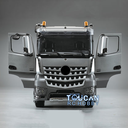 TOUCAN RC HOBBY HHRC 3-Axle 1/14 6*4 RC Tractor Truck Remote Control Trailer Constuction Vehicle Kits DIY Parts Motor