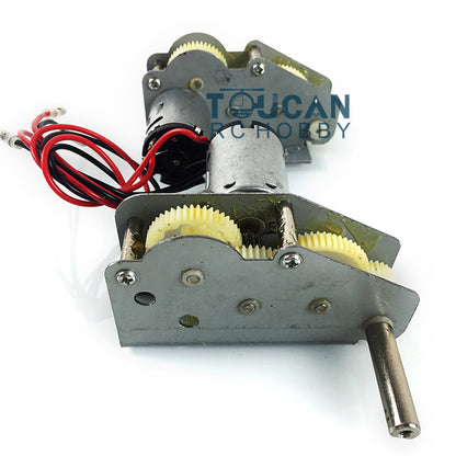 TOUCAN RC HOBBY Plastic Driving Gearbox for Heng Long 1/16 6.0 7.0 RC Tank 3898 3909 Leopard Soviet Union T34/85 Spare DIY Parts