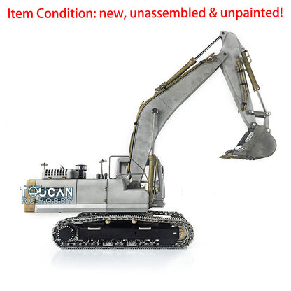 TOUCAN RC HOBBY LESU PC360 1/14 Pelle hydraulique RC en métal B0002 Système de pompe à huile 8 MPa Moteur à balais Éclairage Modèle de construction DIY pour modélistes