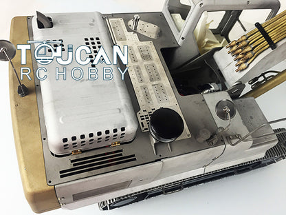 TOUCAN RC HOBBY LESU PC360 1/14 Pelle hydraulique RC en métal B0002 Système de pompe à huile 8 MPa Moteur à balais Éclairage Modèle de construction DIY pour modélistes
