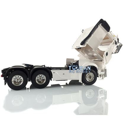 TOUCAN RC HOBBY HHRC 3-Axle 1/14 6*4 RC Tractor Truck Remote Control Trailer Constuction Vehicle Kits DIY Parts Motor