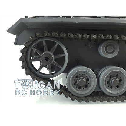 TOUCAN RC HOBBY Heng Long 1/16 TK7.0 Promotion Panzer III L RTR RC Tank 3848 Infrared Combat BB 360 Degrees Turret Smoke Metal Tracks Sprockets Idlers Barrel