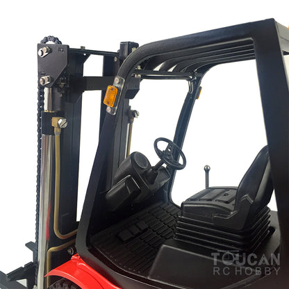 TOUCAN RC HOBBY LESU 1/14 RC Hydraulic Forklift Transfer Car Painted RTR Truck Motor Light Battery Radio System Remote Control Vehicles