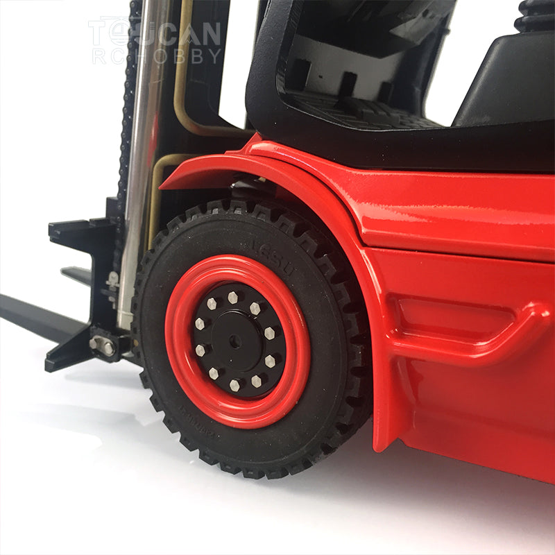TOUCAN RC HOBBY LESU 1/14 RC Hydraulic Forklift Transfer Car Painted RTR Truck Motor Light Battery Radio System Remote Control Vehicles