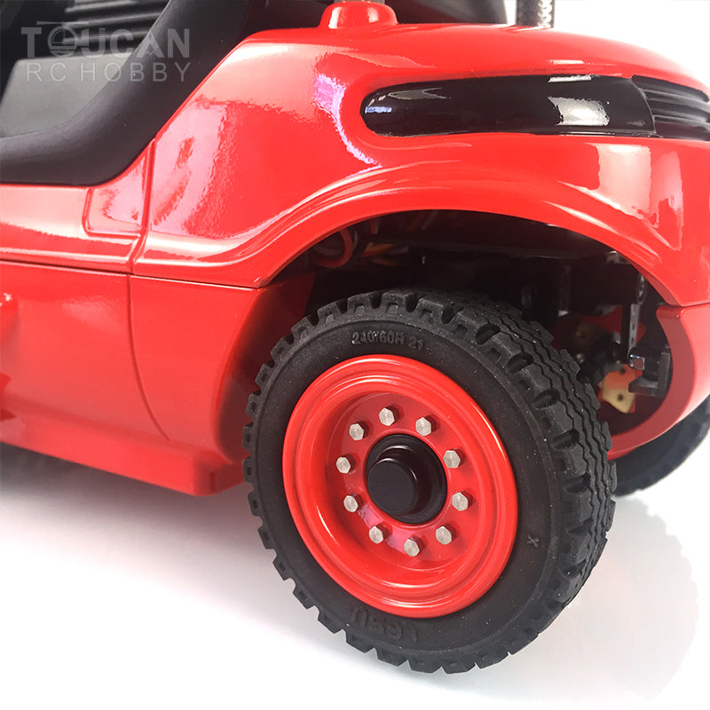 TOUCAN RC HOBBY LESU 1/14 RC Hydraulic Forklift Transfer Car Painted RTR Truck Motor Light Battery Radio System Remote Control Vehicles