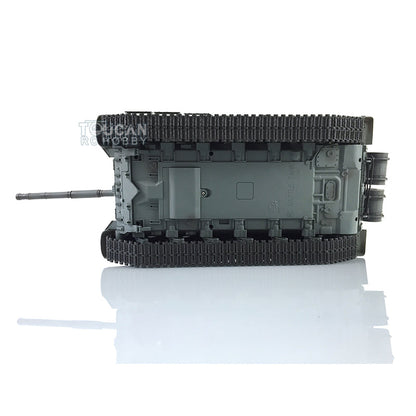 TOUCAN RC HOBBY Char RC Professionnel Heng Long 1/16 TK7.0 Russe T90 3938 avec Yeux Rouges, Tourelle à 360 Degrés, Fumée, Combat Infrarouge, Pignons, Poulies et Galets de Roulement en Métal