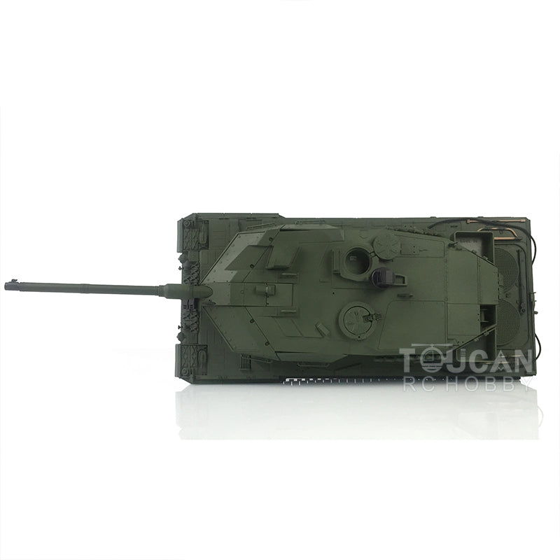 TOUCAN RC HOBBY 2.4Ghz Remote Control RC Tank Heng Long 1/16 Scale TK7.0 Main Board Leopard2A6 3889 Ready to Run Shooting BBs Turret Rotating