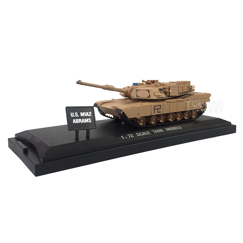 TOUCAN RC HOBBY Heng Long 1:72 Maßstab Deutschland Tiger 1 Panzer 3818 U.S. Abrams M1A2 3918 Statisches Modell Simulations-Ornament Sammlung für Erwachsene