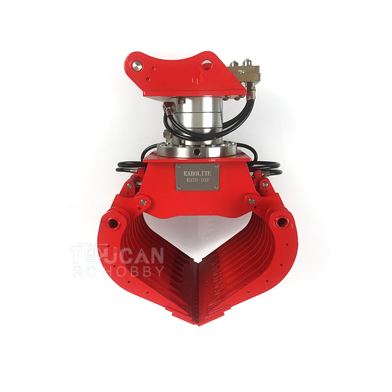 TOUCAN RC HOBBY Kabolite Greifer/Schere/Metall-Reißzahn/Löffel für 1/14 K970 Hydraulik-RC-Bagger DIY-Modellteil für anspruchsvolle Modellbauer