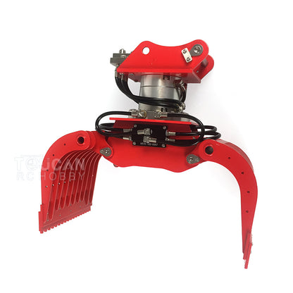 TOUCAN RC HOBBY Kabolite Greifer/Schere/Metall-Reißzahn/Löffel für 1/14 K970 Hydraulik-RC-Bagger DIY-Modellteil für anspruchsvolle Modellbauer