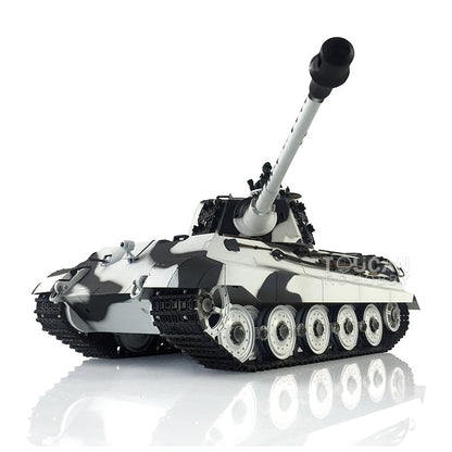 TOUCAN RC HOBBY Heng Long 1/16 TK7.0 Plastic German King Tiger RTR RC Tank Model 3888A Sound Light Smoke BB Infrared Combat Metal Barrel
