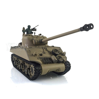 TOUCAN RC HOBBY Heng Long 1/16 TK7.0 Plastic 3898 USA M4A3 Sherman RTR RC Tank Barrel Recoil Smoke 360 Degrees Turret Infrared Combat BB Unit Sound Light