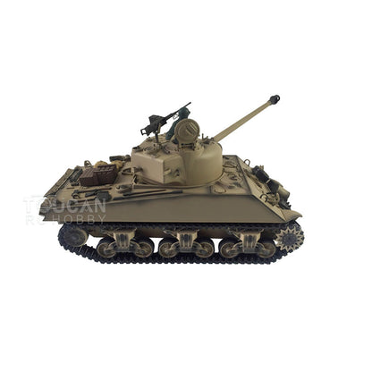 TOUCAN RC HOBBY Heng Long 1/16 TK7.0 3898 USA M4A3 Sherman RTR RC Tank Barrel Recoil Smoke 360 Degrees Turret BB IR Metal Tracks Gearbox Drive Idler Wheels
