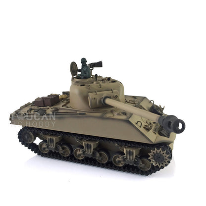 TOUCAN RC HOBBY Heng Long 1/16 TK7.0 Plastic 3898 USA M4A3 Sherman RTR RC Tank Barrel Recoil Smoke 360 Degrees Turret Infrared Combat BB Unit Sound Light