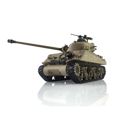 TOUCAN RC HOBBY Heng Long 1/16 TK7.0 3898 USA M4A3 Sherman RTR RC Tank Barrel Recoil Smoke 360 Degrees Turret BB IR Metal Tracks Gearbox Drive Idler Wheels