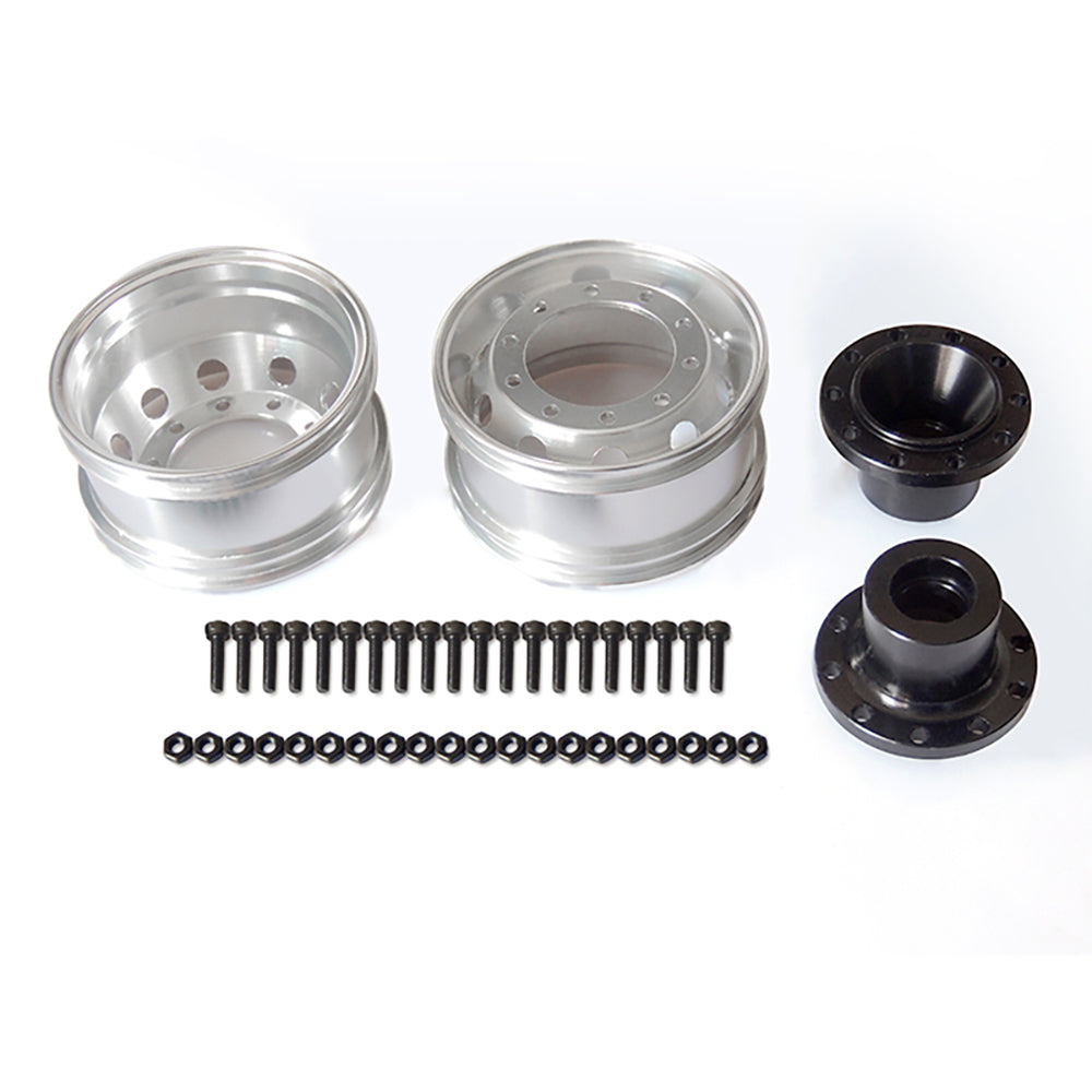 TOUCAN RC HOBBY JDModel Metal Wheel Hub Brake Drum for 1/14 JDM-81 Off-road Vehicle Tire TAMIYA RC Tractor Truck Power/Unpower Axles LESU Remote Controlled Dumper DIY Model