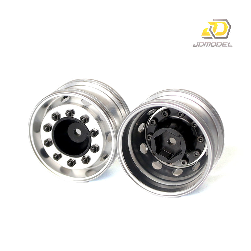TOUCAN RC HOBBY JDModel Metal Wheel Hub Brake Drum for 1/14 JDM-81 Off-road Vehicle Tire TAMIYA RC Tractor Truck Power/Unpower Axles LESU Remote Controlled Dumper DIY Model