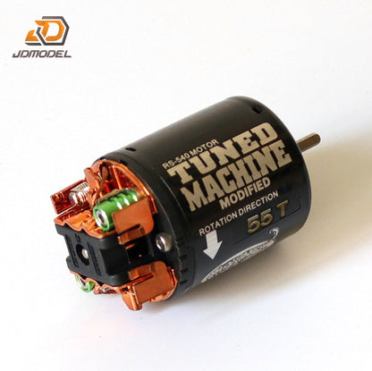 TOUCAN RC HOBBY JDModel 540 Brushed Motor/2-Speed Transmission for 1/14 RC Crawler Exploration Vehicle Scale Model Industrial Site