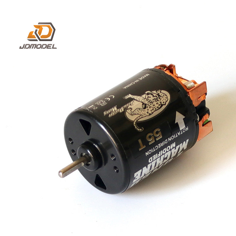 TOUCAN RC HOBBY JDModel 540 Brushed Motor/2-Speed Transmission for 1/14 RC Crawler Exploration Vehicle Scale Model Industrial Site