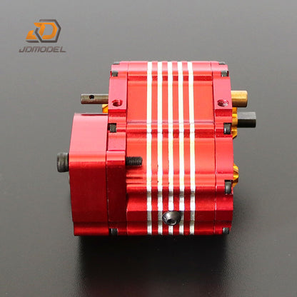 TOUCAN RC HOBBY JDModel 540 Brushed Motor/2-Speed Transmission for 1/14 RC Crawler Exploration Vehicle Scale Model Industrial Site