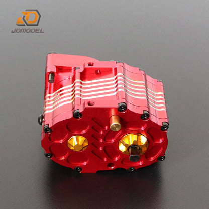 TOUCAN RC HOBBY JDModel 540 Brushed Motor/2-Speed Transmission for 1/14 RC Crawler Exploration Vehicle Scale Model Industrial Site