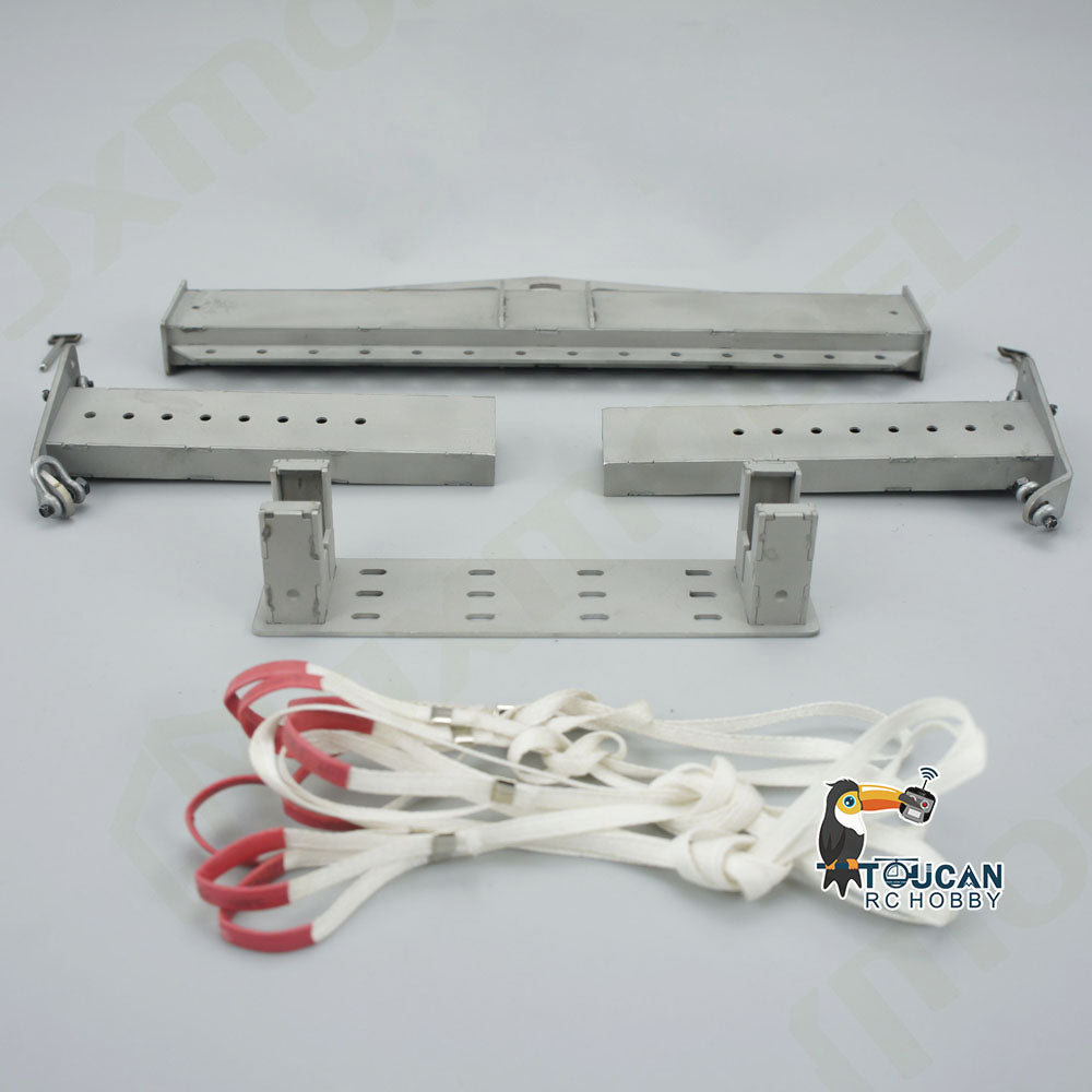 TOUCAN RC HOBBY JXModel Metal Operation Cage Fork Telescopic Spreader Cargo Bucket for 1/14 RC Hydraulic Crane Truck F1650 F1650-TD DIY Parts for Enthusiast