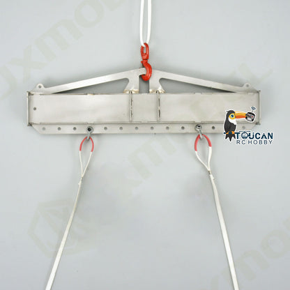 TOUCAN RC HOBBY JXModel Metal Operation Cage Fork Telescopic Spreader Cargo Bucket for 1/14 RC Hydraulic Crane Truck F1650 F1650-TD DIY Parts for Enthusiast